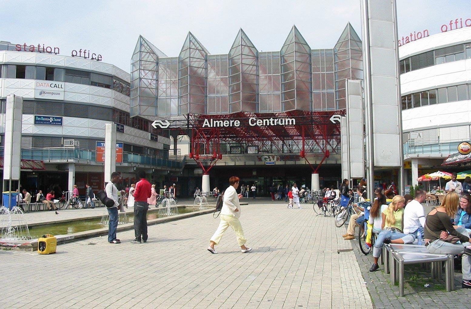 Stationsaanzicht Almere